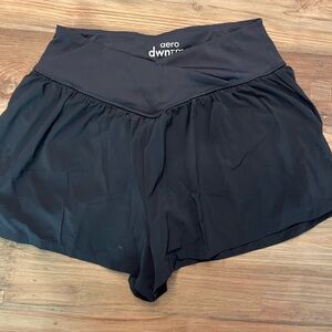 Aero black shorts